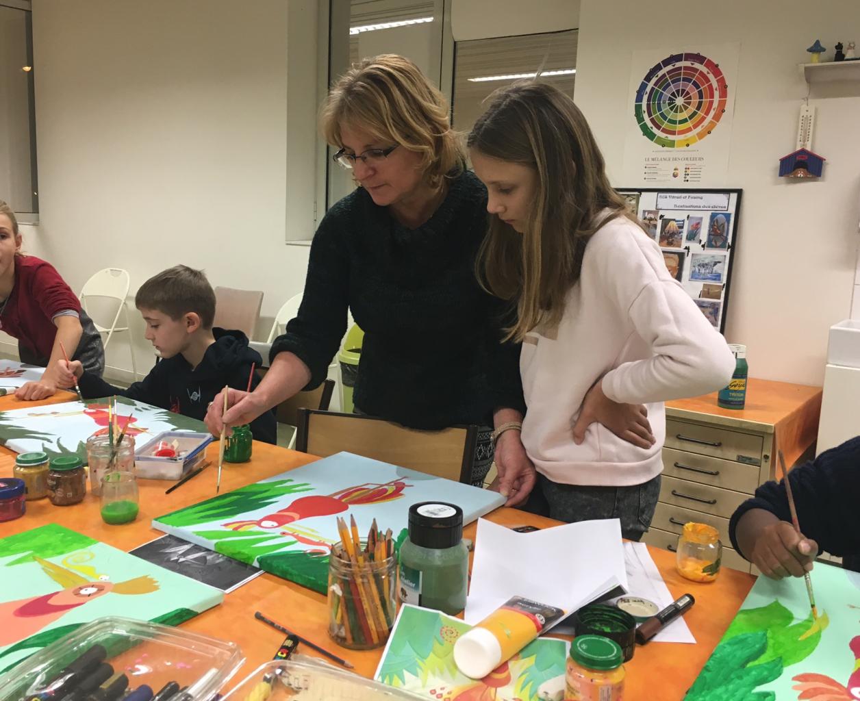 cours de peinture ACS