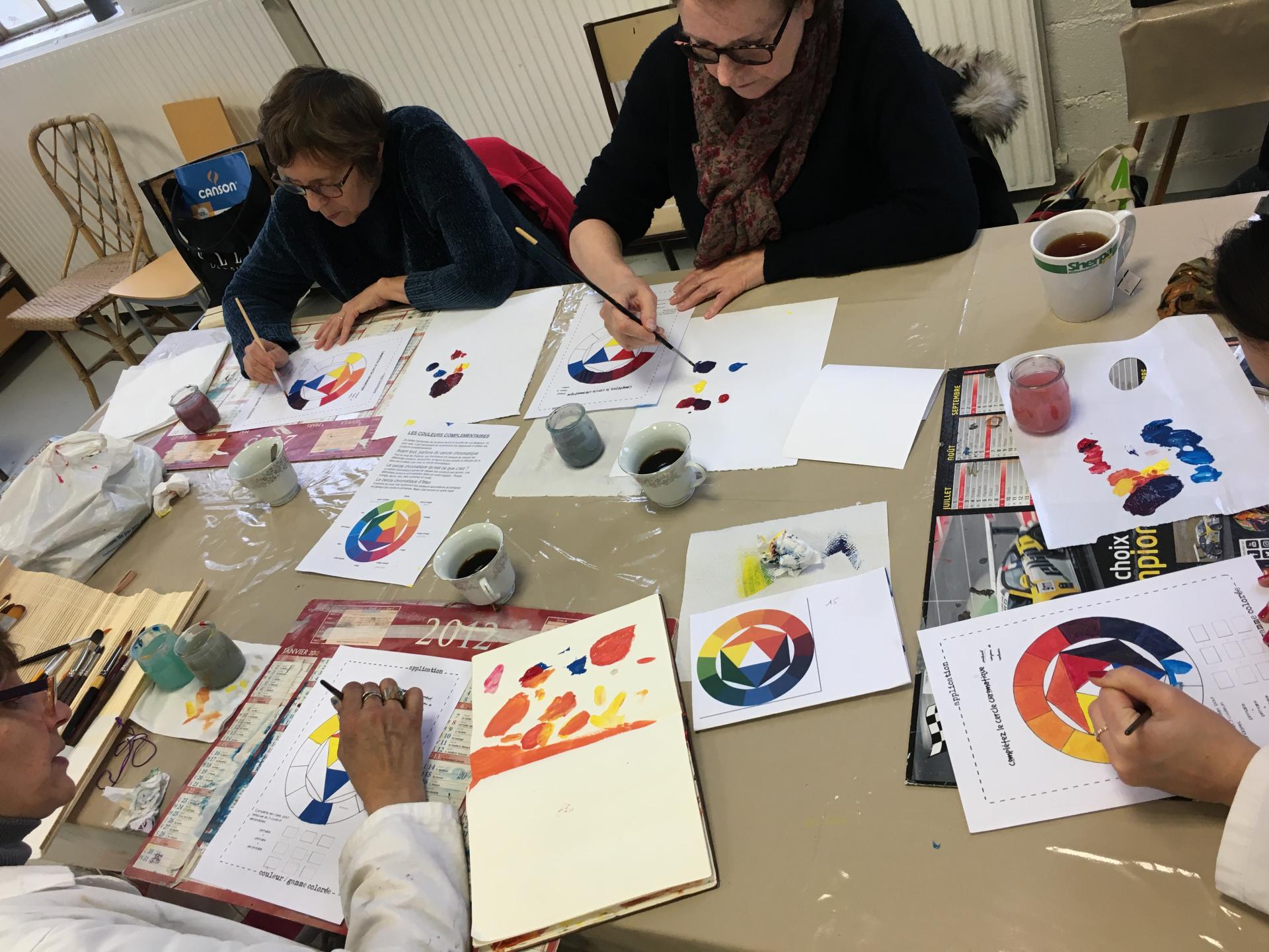 exercice sur la couleur